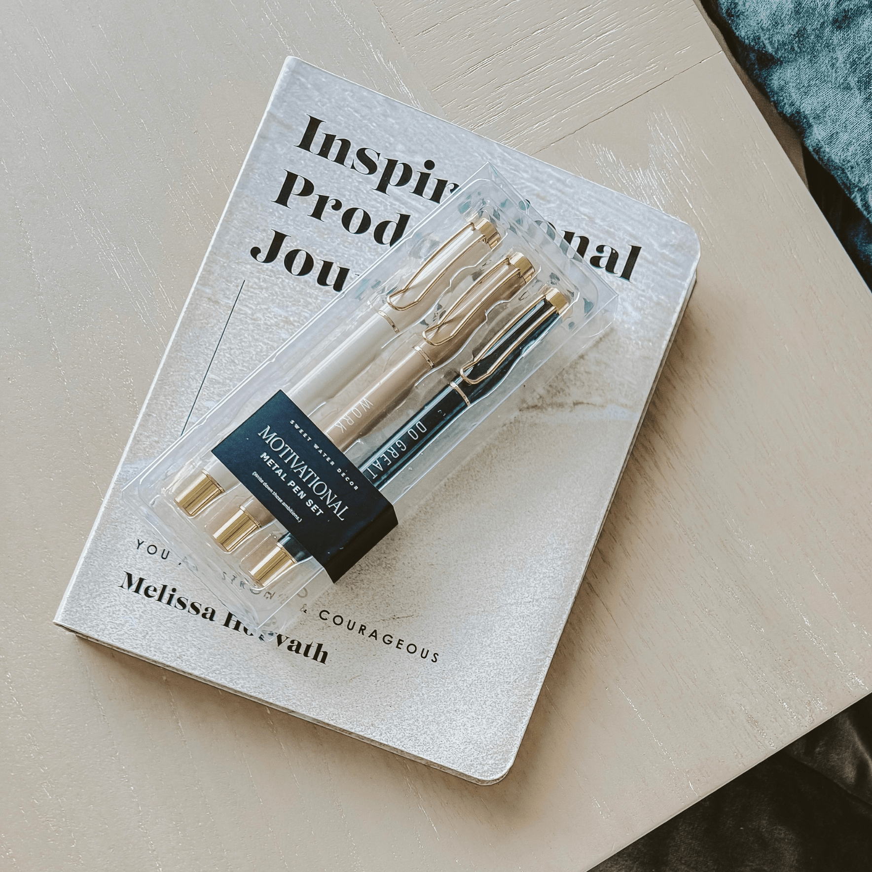 Motivational Metal Pen Set - HER Home Design Boutique